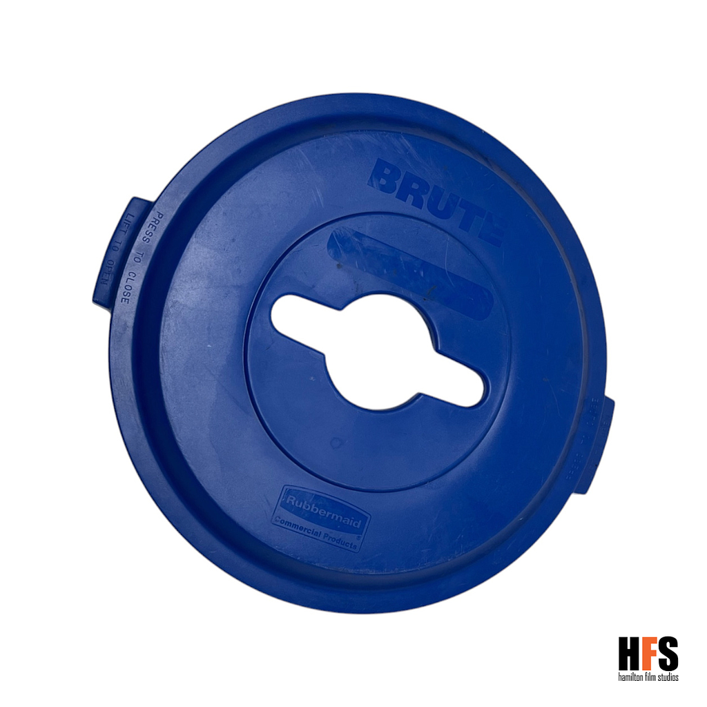 Recycling Can Lid - 32 Gallon - Blue