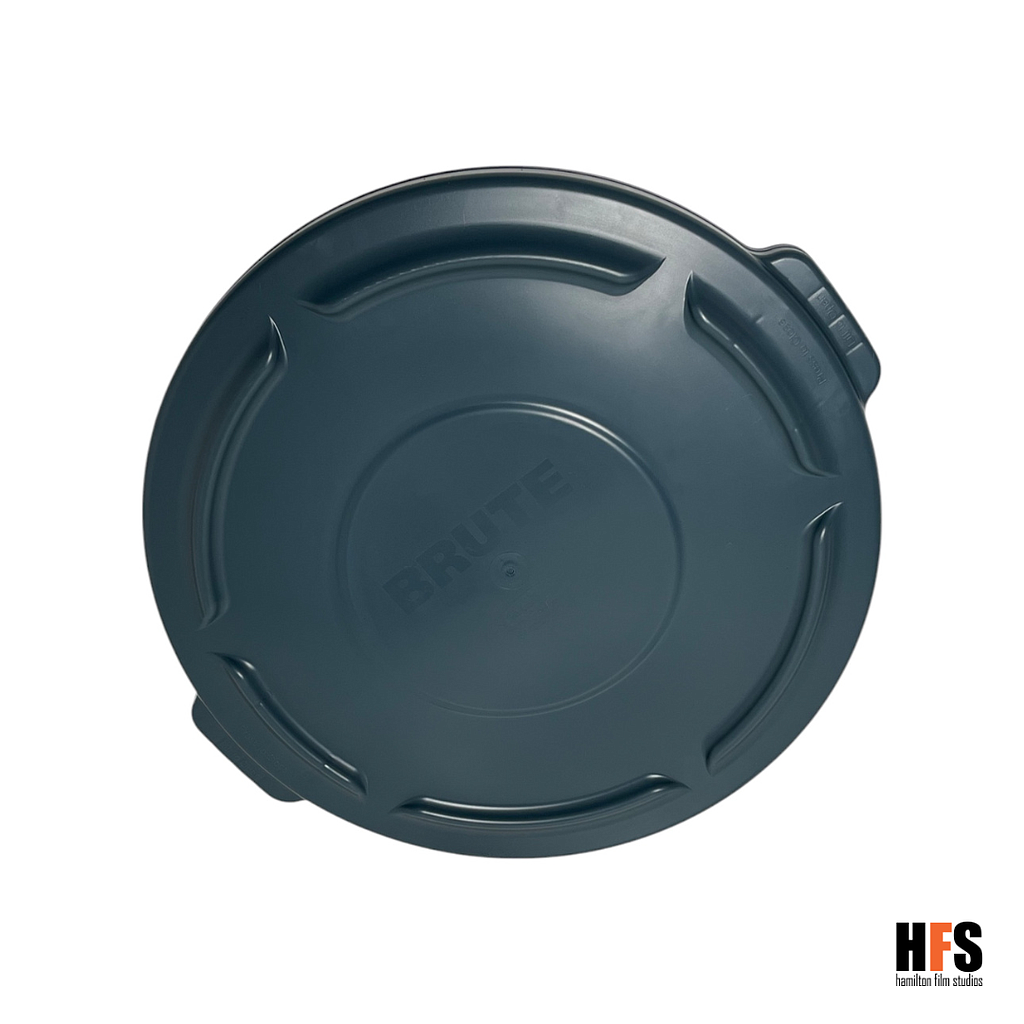 Trash / Garbage Can Lid - 32 Gallon - Grey